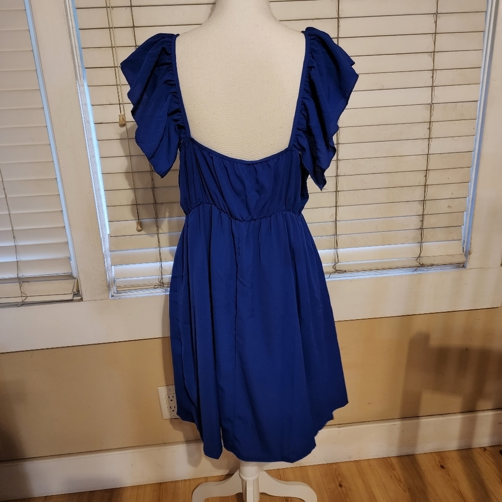 SHEIN Women's Shirred Back Ruffle Cami Dress - Picture 9 of 12
